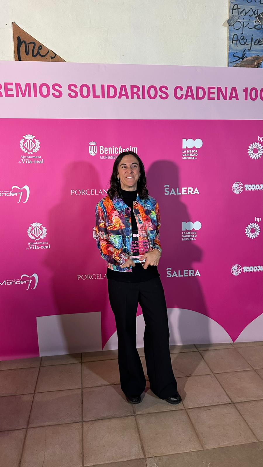 Marta Senent con Premio C100