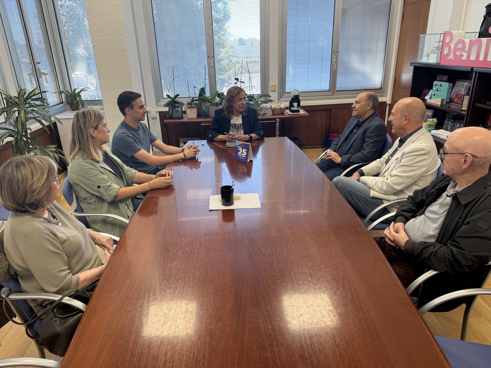 Reunión con alcaldesa de Benicàssim